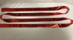 TOP4 in TOKYO DOME 2Day 銀テープ 赤 キヨ | Mercari