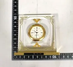 MIKIMOTO 置時計 パール装飾 アクリルフレームのサムネイル