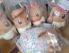 ポケモン イーブイ ぬいぐるみ 一番くじ ラストワン賞 等 6個セット