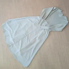 OPAQUE CLIP ライトグリーン 長袖ワンピース【フリーサイズ】