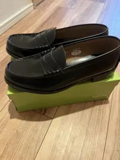 HARUTA ブラック ローファー　26cm EEE