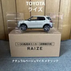 トヨタライズ 1/30色見本ミニカー