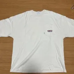 Keboz Baseball Club ポケットTシャツ ホワイト