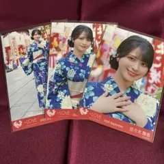 ＝LOVE イコラブ　佐々木舞香　生写真　内緒バナシ　コンプ