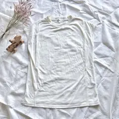 【新品】授乳Tシャツ アイボリー 半袖 マタニティ 授乳服 ミルクティーのサムネイル