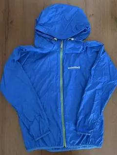 モンベル　ウインドブレーカー　140 ブルー