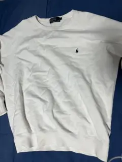 Polo by Ralph Lauren ホワイト トレーナー Lサイズ