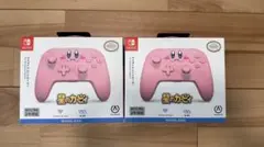 ワイヤレスコントローラーfor Nintendo Switch 星のカービィ2個