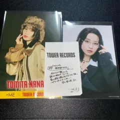 ≠ME ノイミー 冨田菜々風　神様の言うとーり！　タワレコ ポストカード 直筆 ≠ME ノイミー 神様の言うとーり！タワレコ ポストカード 冨田菜々風