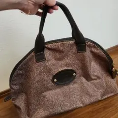 値下げ ボルボネーゼ ブラウン ナイロン大容量 軽量バッグ 中型