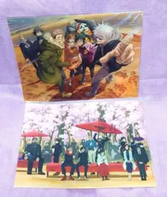 呪術廻戦　クリアファイル　下敷　アクスタ　花見　海辺 Amazon.co.jp: 呪術廻戦展 クリアファイル2種 花見海辺 虎杖悠仁