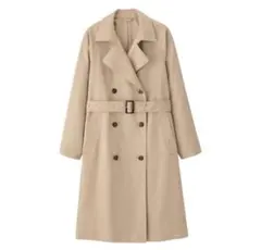 【美品】GU トレンチコート ベージュ Lサイズ