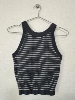 Sea Room lynn スモーキーブルーホワイト カップ付きタンクMサイズ