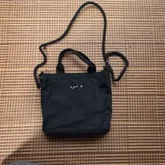 agnes b. ショルダーバッグ ブラックのサムネイル
