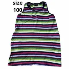 Paul Smith ストライプ ノースリーブワンピース 100のサムネイル