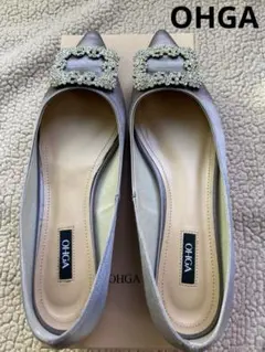 【新品】OHGA バックルパンプス OHGA バックルパンプス