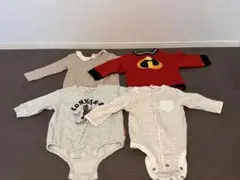 ロンパースセット 4点 長袖