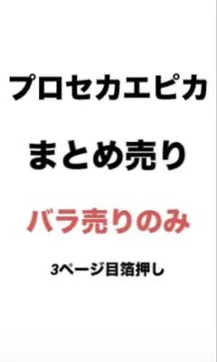 プロセカ エピカ まとめ売り