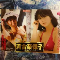 河合奈保子ちゃん 再会の夏 水着 ポスター B2 - メルカリ