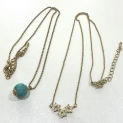 ゴールドネックレス2本セット
