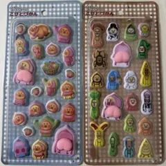 おしりシール　マシュマロシール　こびとづかん　２枚セット