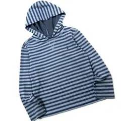 ポロラルフローレン　長袖　パーカー　フーディ　ボーダー柄　キッズ　子供服　7