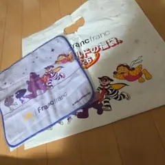 Francfranc キャラクタータオル ハンドタオル