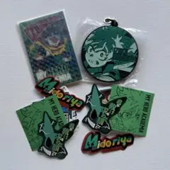 ヒロアカ 一番くじ J賞 アクリルミラーカード ステッカー 緑谷出久