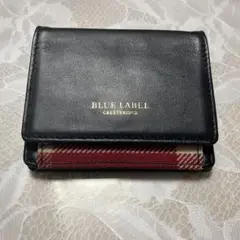 BLUE LABEL CRESTBRIDGE 二つ折り財布
