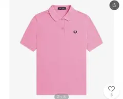 FRED PERRY ビビッドピンク　ポロシャツ