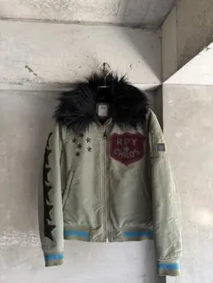 REPLAY Fur-Hooded Bomber Jacketのサムネイル