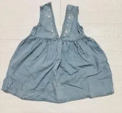 tete a tete テータテート デニム刺繍ジャンスカ 95