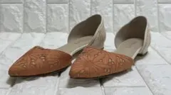 Le Talon 刺繍パンプス ポインテッドトゥ 23.5〜24 春夏のサムネイル