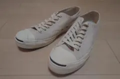 コンバース　ジャックパーセル　倉敷帆布　白　29cm　usa