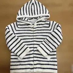 GELATO PIQUE ストライプ フード付きトレーナー80〜90