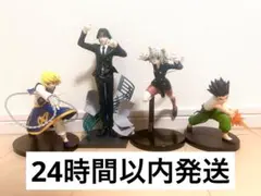 HUNTER×HUNTER フィギュア 4個 クロロ ゴン クラピカ ピトー