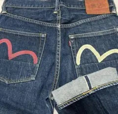 EVISU YAMANE LOT 2100 カモメ セルビッジ 濃紺 - メルカリ