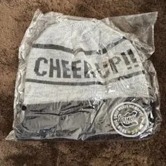 CHEER UP!! ニット帽 グレーと黒