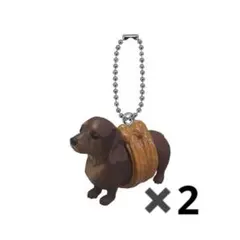 【新品】いぬぱん11 ダックスフンド ２個 ミニチュアダックス チョコタン