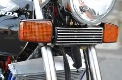 三又カバー ロゴ有 CBX400F / アルフィン エンブレム BEET