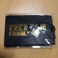 【新品】EXILE　TRIBE　FAMILY 特典　パスケース　ブラック