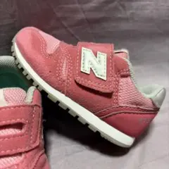 入園入学　13cm ニューバランス373 ピンク 新学期に