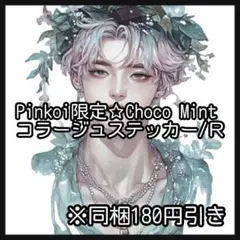 【Ｒ】Pinkoi限定♡チョコミント♡ボーイ＆ガールステッカー10枚♡nene様