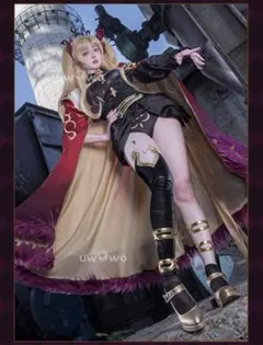 原神げんしん ディシア 三分妄想製 コスプレ衣装 高級感フルセット