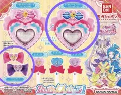 【新品】キミとアイドルプリキュア アイドルハートブローチ ヘアクリップ セット