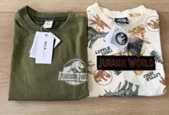 【新品】ジェラシックパーク ジェラシックワールド Tシャツ 120cm 2点のサムネイル
