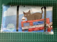 【未使用未開封】CAFFE VELOCE 黒ねこ フェイスタオル