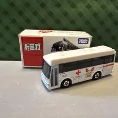 【極美品】匿名配送　トミカ　日本赤十字社　献血バスモデル　献血キャンペーン記念品