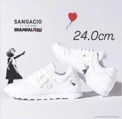 にゅ～ず『PURE WHITE』BRANDALISED バンクシー24.0cmのサムネイル
