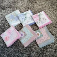 ハンカチ6枚セット